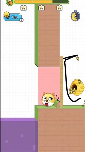 save the dog 🐕 funny drawing 😂 Part time gamer Level 326 #trending #viral