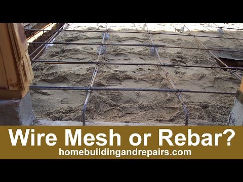 Wire Mesh For Concrete Slabs Usually Won't Work Well If Installed on Bottom