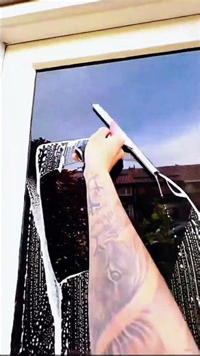 Cleaning window glass regularly for clear and bright view