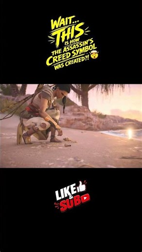 How the Assassin's Creed LOGO was born! 🦅