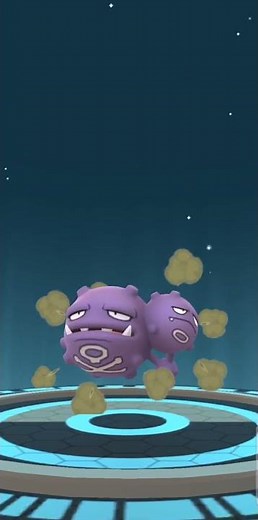 Koffing evolve into Weezing [Pokemon Go]