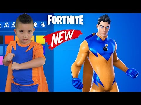 My New Superhero Skin in Fortnite CKN Gaming