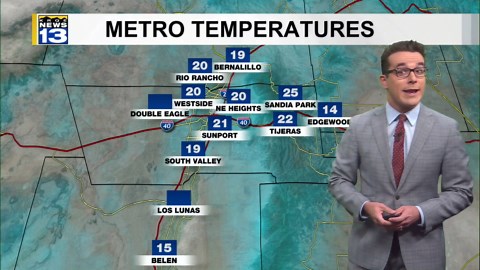 Mild & breezy before New Mexico winter storm