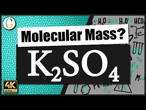 How to find the molecular mass of K2SO4 (Potassium Sulfate)
