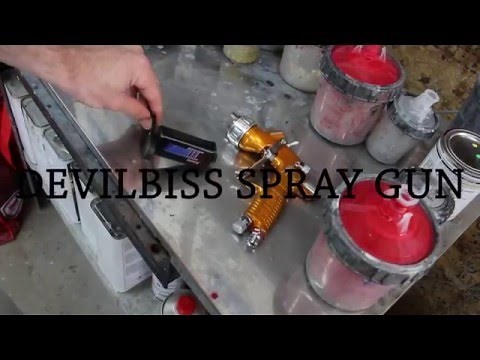 How to fit your Devilbiss spray gun with the Luma III Aurora (DT) light attachment