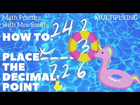 5th Grade Math Tutorial: Where to Place the Decimal Point When Multiplying Decimals