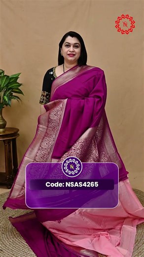 Price :- ₹1699/- Product Code :- NSAS4265 Product Name :- Butter Silk Saree || Nidharshana Sarees