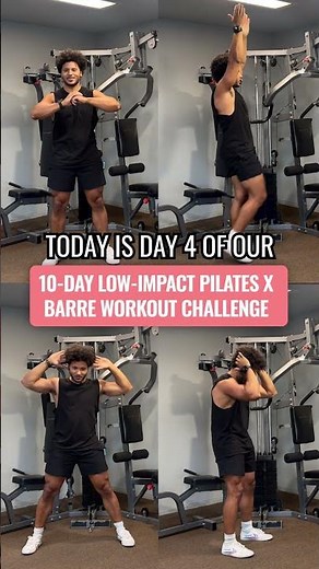 10-Day Low-Impact Pilates x Barre Workout Challenge - Day 4 | Six Pack Abs | At-Home Workout