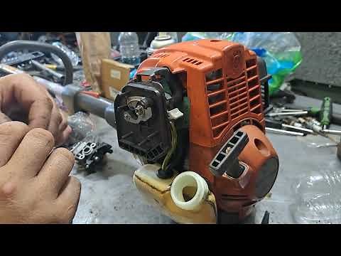 Husqvarna 324L carburetor fuel lines repair and replace