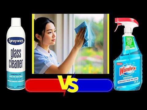 Sprayway vs Windex: Which Glass Cleaner Works Better?