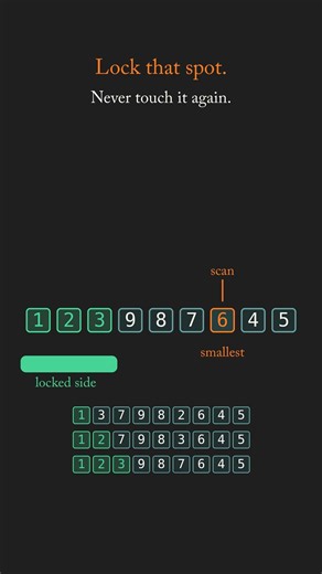 Selection sort: How can code sort one billion numbers?