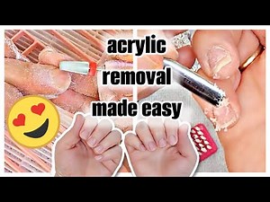 “How to Remove Acrylic Nails with Acetone | Step-by-Step Soak Off Tutorial”