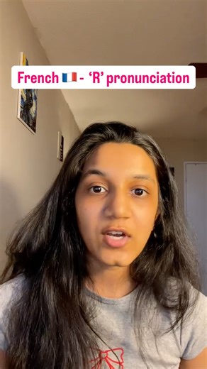 Hetvi Kavaiya | French R made easy: 1) Start with “huh” 2) Move to throat → soft “kh” Fake it till you make it! 🇫🇷 #LearnFrench #FrenchPronunciation... | Instagram