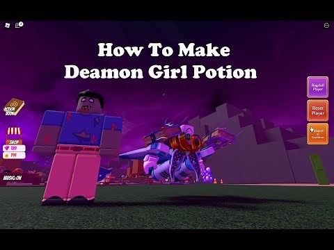 How To Make Demon Girl Potion | Roblox Wacky Wizards