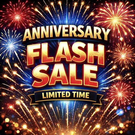 Celebrate Our Anniversary with 40% Off!