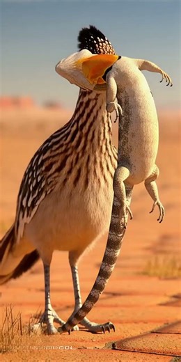 Fastest Desert Hunt | Road Runner vs Lizard AI