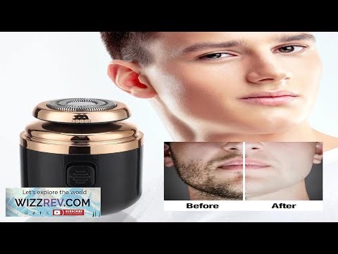 Mini Washable Electric Razor Travel Razor Type c Charging Capsule Shaver Nose Hair