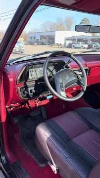 1991 Ford F150 lariat 4 x 4 classic brick nose low mileage pick up truck for sale davis auto sales