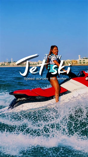 #CapCut Jet Ski Adventure in Dubai 🌊@Janiy gebru🦋 Living the dream on the waves! 🌊☀️ Nothing beats the thrill of riding a jet ski with an amazing view of Dubai. Which shot is your favorite? 💙 #JetSki #Dubai #DubaiLife #BurjAlArab