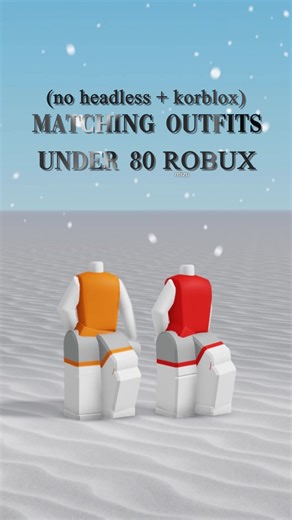 matching roblox fits under 80 robux girl matching fits cheap cute matching fits #roblox #creatorsearchinsight #foryoupage #robloxfits #catalogavatarcreator