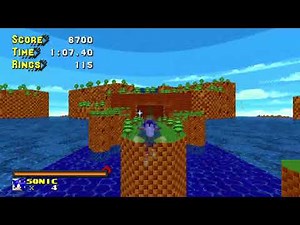 Greenflower Zone 2 in 1:17.54 ~ SRB2 Generations