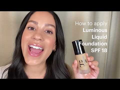 How to Apply Liquid Foundation - Step by Step Instructions by Glo Skin Beauty