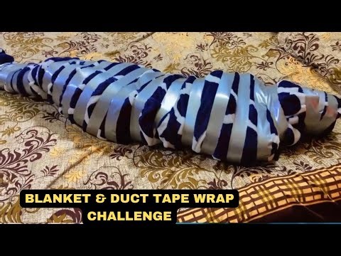 Blanket Wrap On Bed Challenge | #challenge #fun #support #aqsaadilofficial