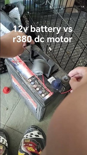 dc motor test 12v