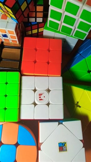 my entire cube collection 🤑cost 3000 rupees 💸