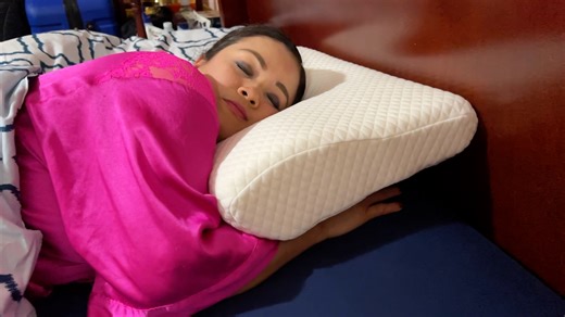Watch ZAMAT Memory Foam Pillow for sleeping Review on Amazon Live