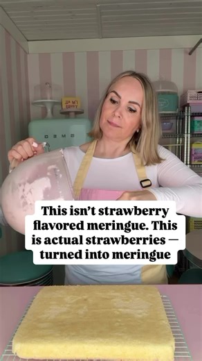 Intense Strawberry Meringue Recipe