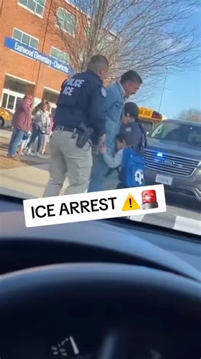 Domain Solutions on Instagram: "🚨 ICE Arrests Father in Front of His Young Son — Emotional Video Sparks Outrage 🚨 A heartbreaking video shows ICE agents arresting a father while his son watches, triggering intense reactions across social media. The clip is going viral as Americans debate immigration enforcement, family separation, and ICE arrests happening across the U.S. Viewers are calling this moment devastating, while others argue it highlights the human cost of immigration policies. The c