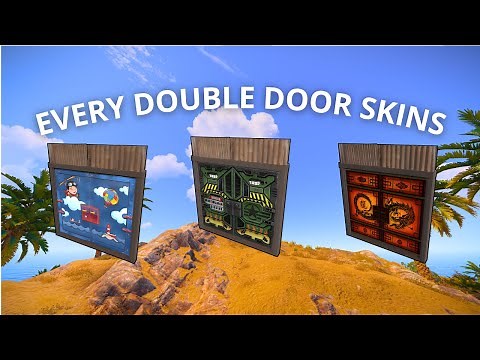 Rust Sheet Metal Double Door Skins 2025