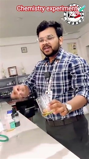 Chemistry experiment 🧪 Class 12th