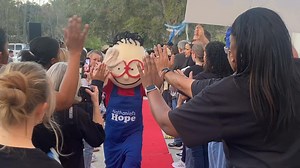 Nathaniel making his debut on the red carpet at Night to Shine! | Nathaniel's Hope