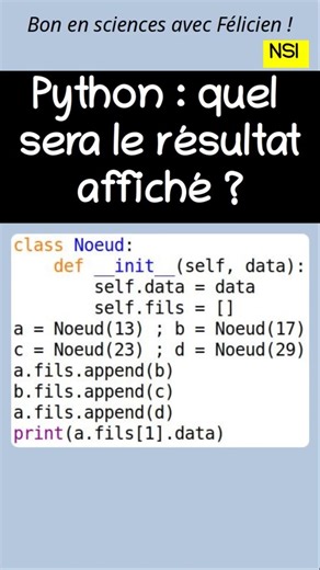 Python : Les arbres (exercice 1). #shorts #python #programmation #programming #arbres #algorithmes