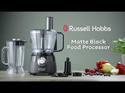Russell Hobbs Desire Matte Black Food Processor