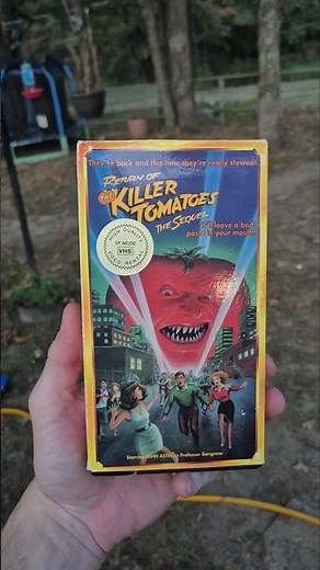 Return Of the Killer Tomatoes The Return #vhs #movie #horror #fyp