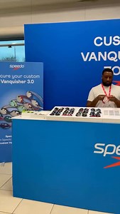 @speedo is here for our entire winter meet with their Vanquisher Custom Bar 🙌 We’re so pleased to be giving some lucky competitors the chance to customise their goggles and make them their own! 🏊‍♂️ | Swim Wales