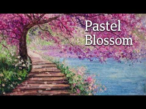 Watch This Landscape Come to Life | Oil Pastel Drawing