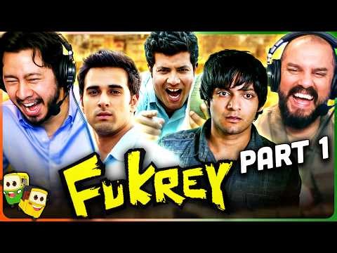 FUKREY (Part 1) Movie Reaction! | Ali Fazal | Varun Sharma | Pulkit Samrat