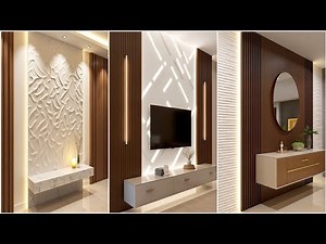 100 Modern Wall Decoration Ideas 2025 | Trending Wall Cladding & Stylish Home Interior Designs