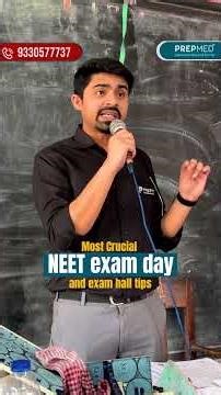 NEET 2026 FINAL WAR STRATEGY 🚨 | Dr. Kar Sir’s LAST-Minute Exam Hall Secrets | PrepMed AITS 🔥
