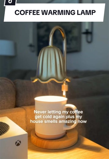 Keep Your Coffee Warm with a Candle Warming Lamp