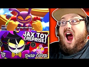 Jax Toy (Reprise) [Feat. Michael Kovach] TADC Swap Version | THE AMAZING DIGITAL CIRCUS REACTION!!!