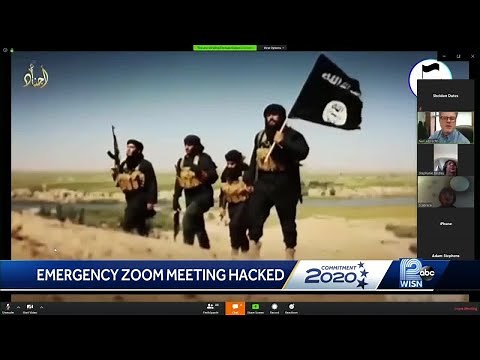 Milwaukee Zoom meeting hacked