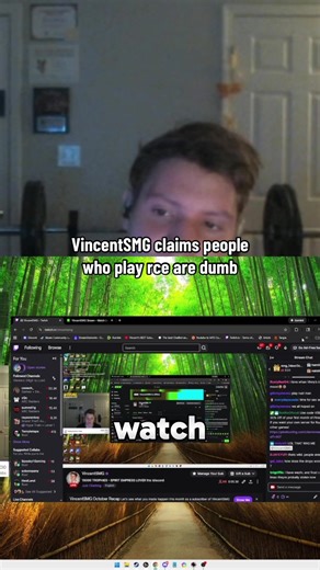 VincentSMG says people who play rust console are dumb… || @VincentSMG Twitch.tv || #rust #fyp #rustclips #rustpc #clips