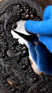 Satisfying Rust Removal: Chemical Gel vs. Rust! 🧪✨