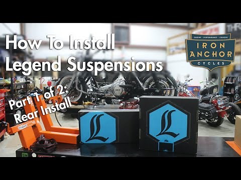 How To Install Legend REVO-A Shocks on your Harley Bagger