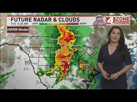 Large hail, damaging winds possible tonight as strong to severe storms expected in San Antonio area